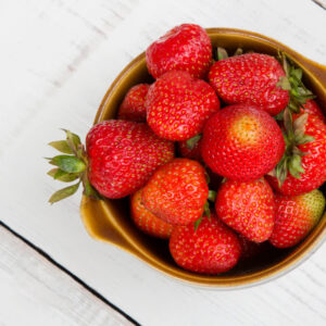 Home fresa jumbo libra cosecha orgánica